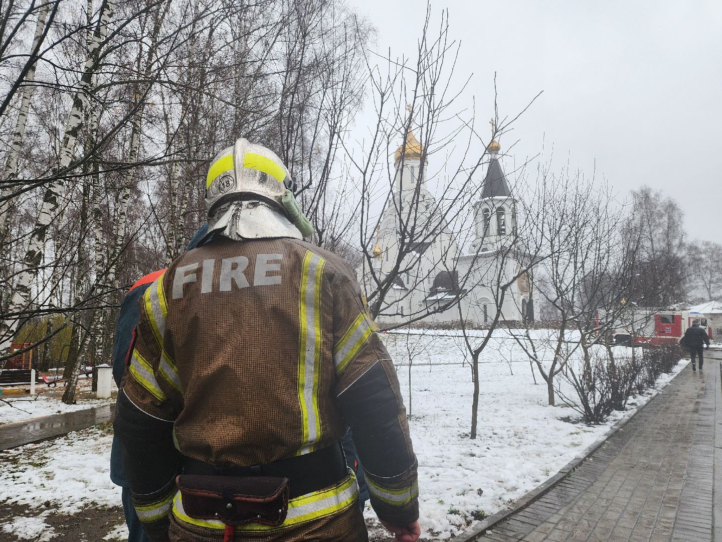 мытищи, пожар,