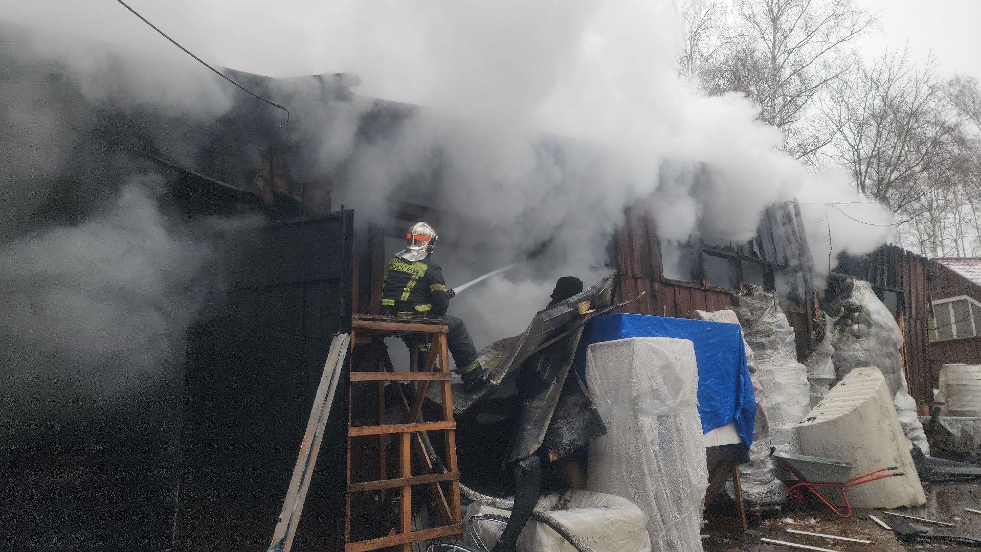 мытищи, пожар,