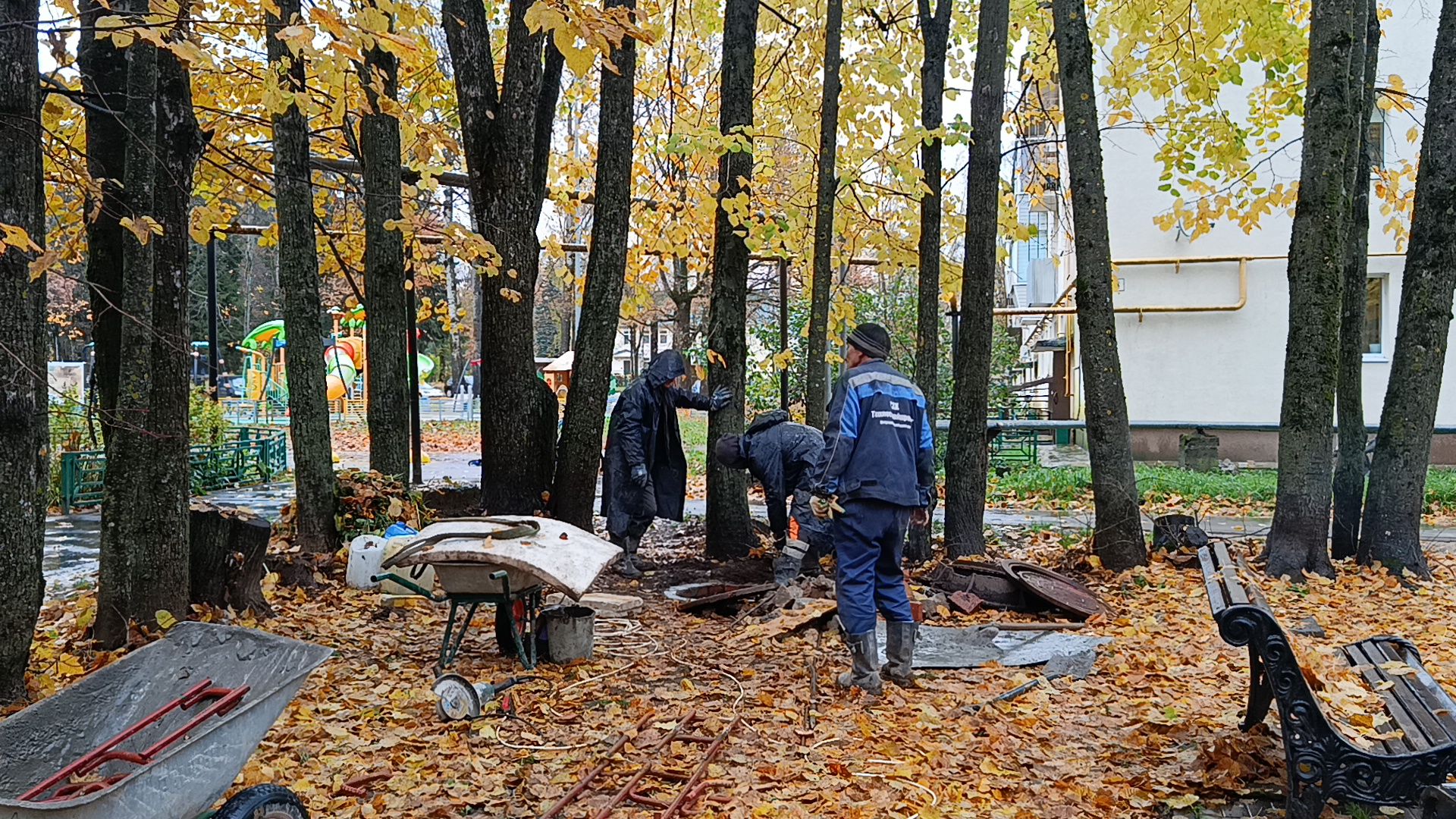 городской округ восход, жкх, благоустройство, канализационные колодцы,