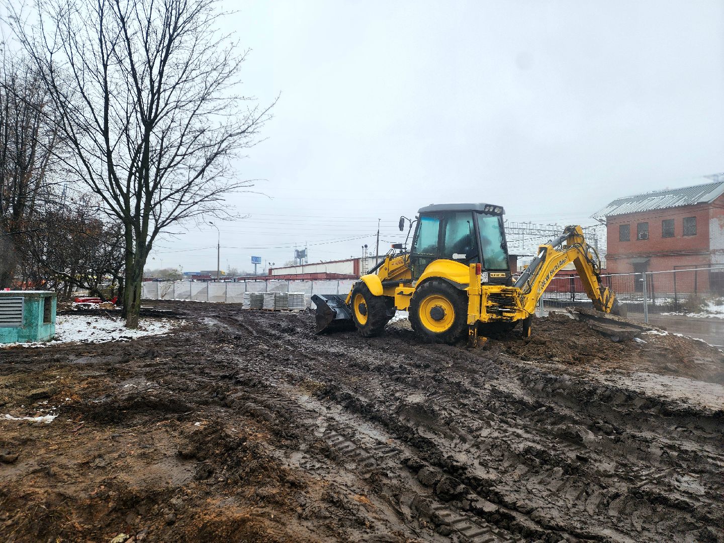 благоустройство, сквер , городская среда, осенне-зимний период,