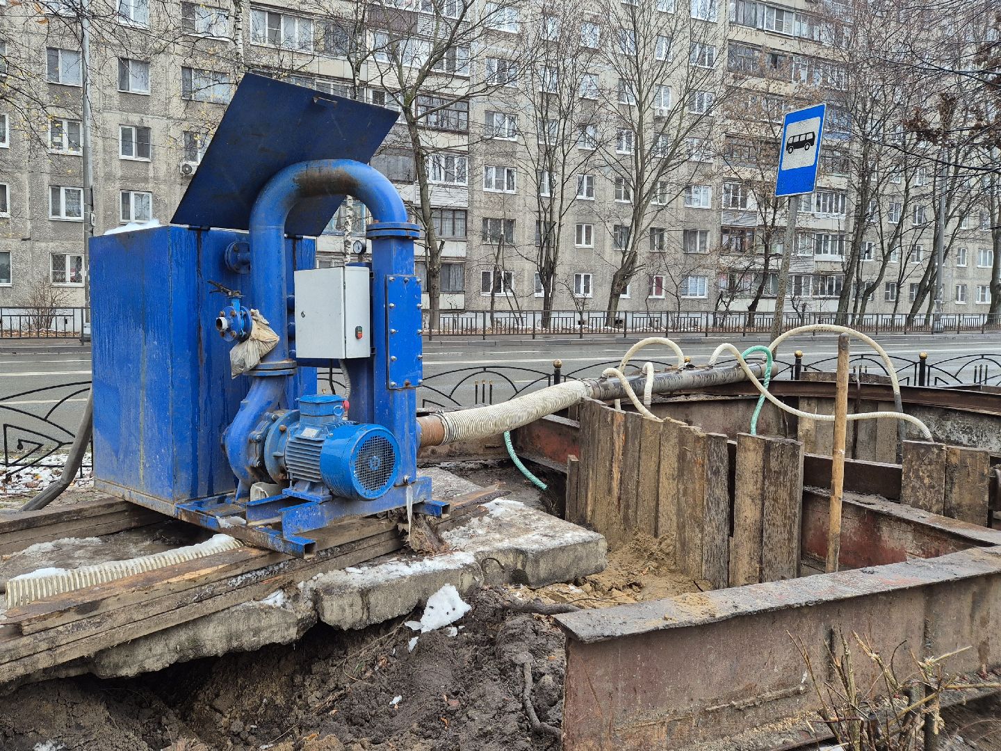 ремонт канализационного коллектора, орехово-зуево,