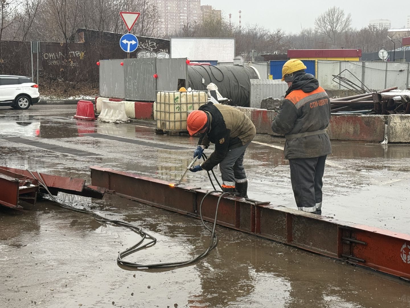 Люберцы , Строительство, Путепровод, Развязка, Дорога,