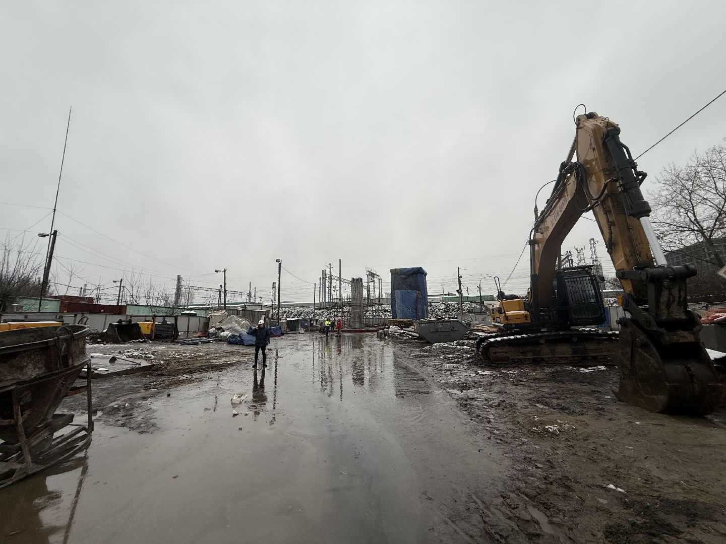 Люберцы , Строительство, Путепровод, Развязка, Дорога,