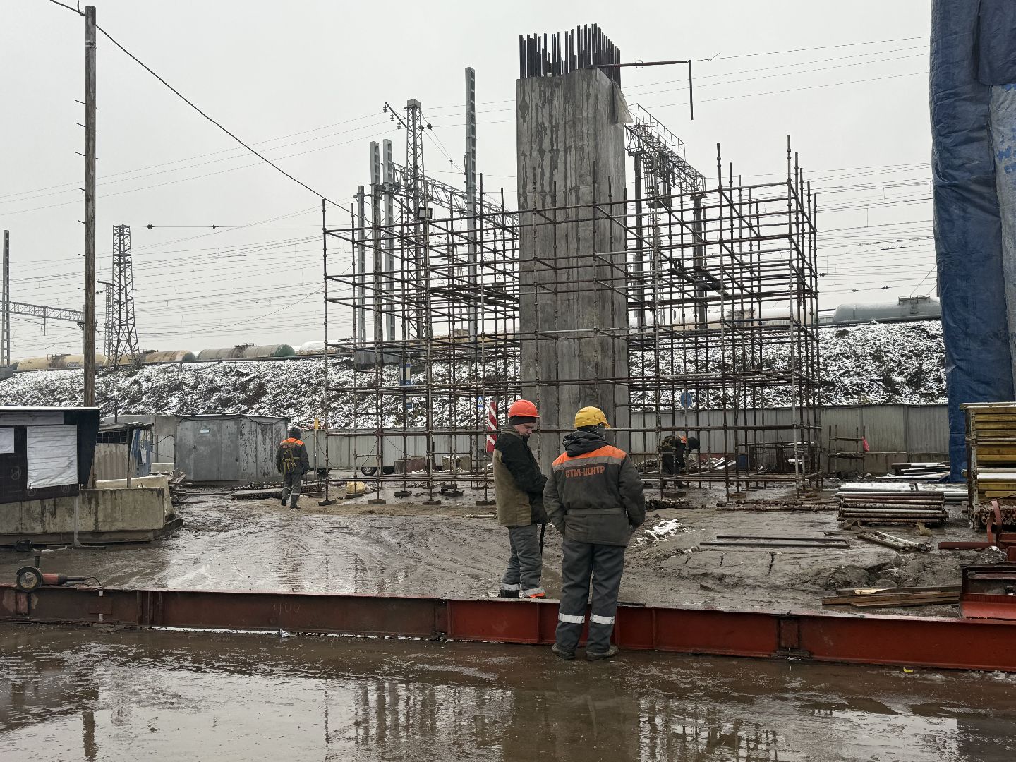 Люберцы , Строительство, Путепровод, Развязка, Дорога,