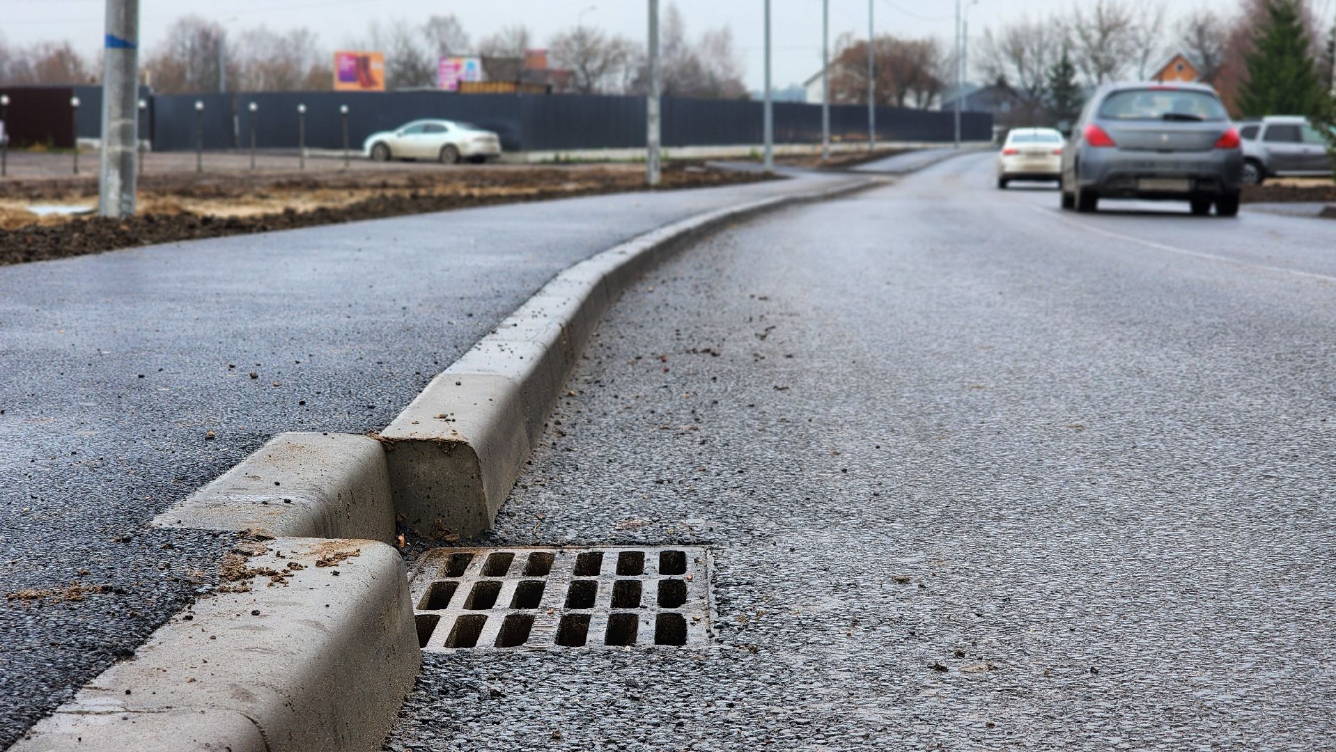 дороги, ливневая канализация, лосино-петровский,