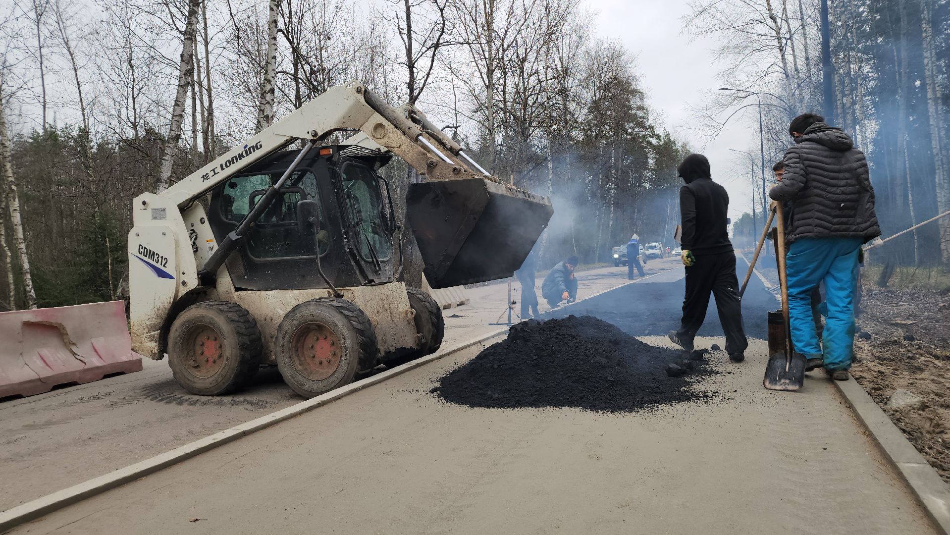 благоустройство, велодорожка, лосино-петровский,