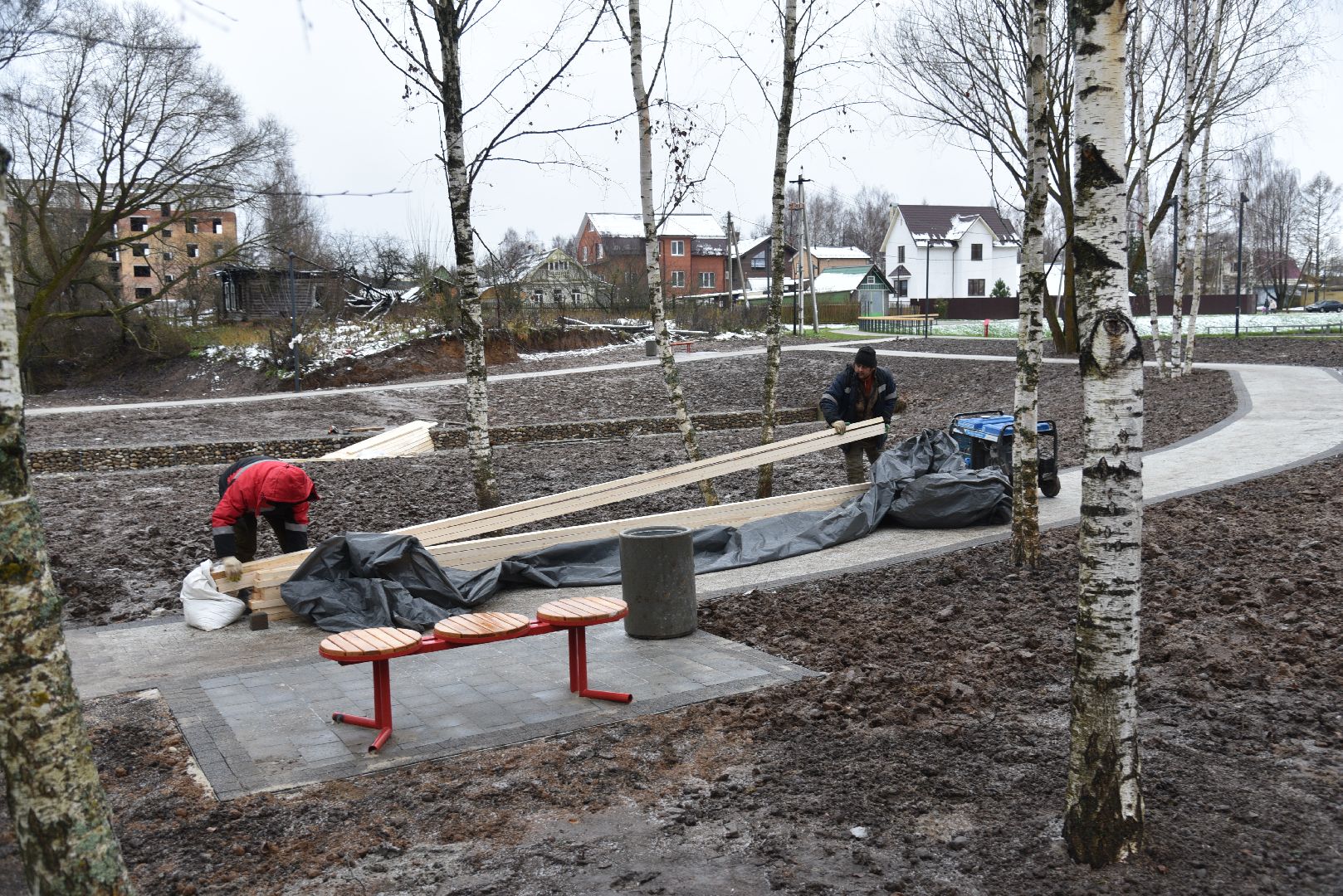 лотошино, благоустройство, красный ручей, формирование комфортной городской среды,