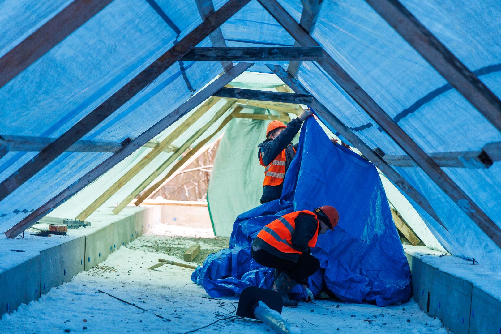 люберцы, ремонт ухтомской больницы, строители,