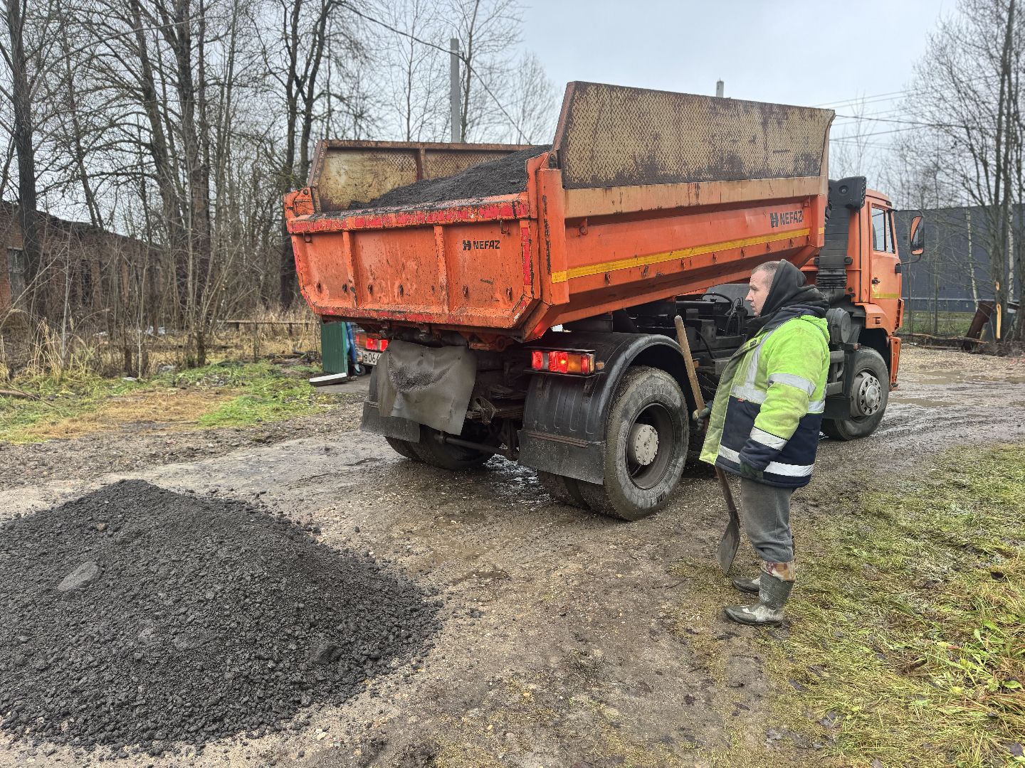 шаховская, ямочный ремонт, коммунальная служба,