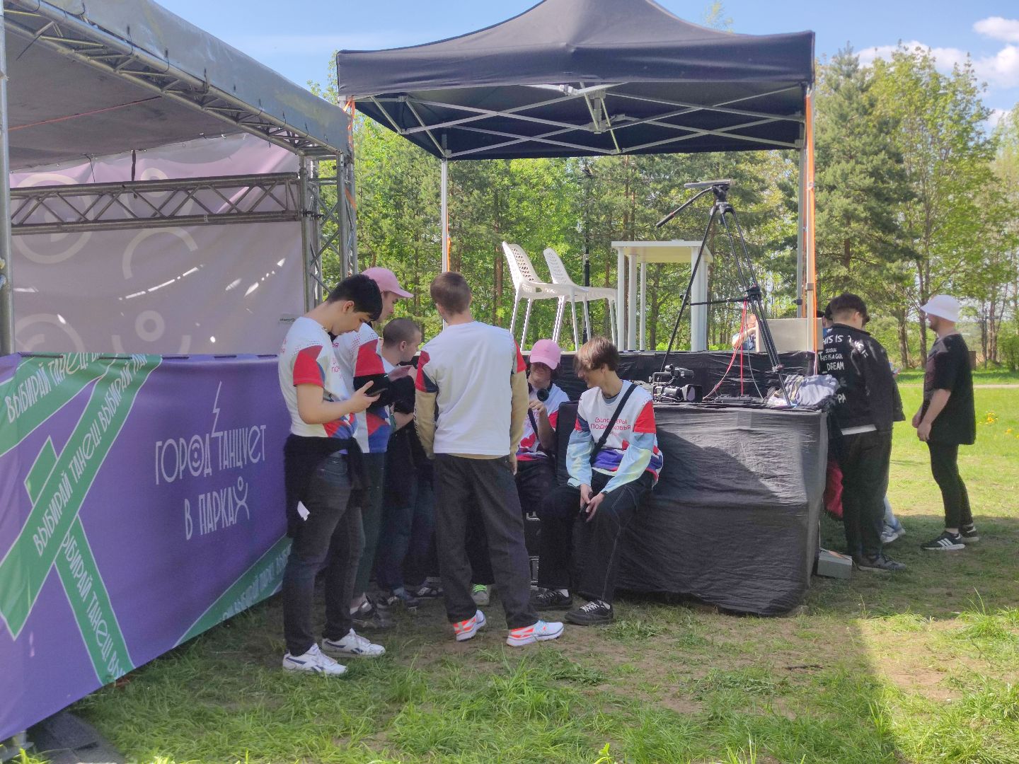 Город танцует в парках, волонтеры Подмосковья, Фестиваль, Дубна