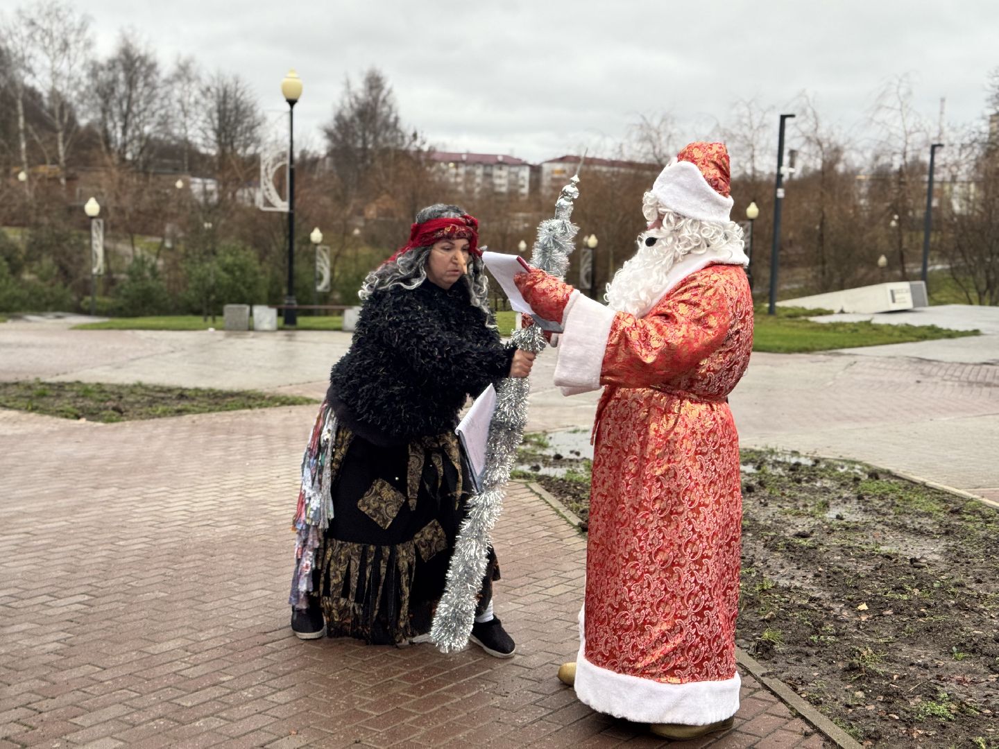шаховская, день рождения деда мороза, зима в подмомсковье,