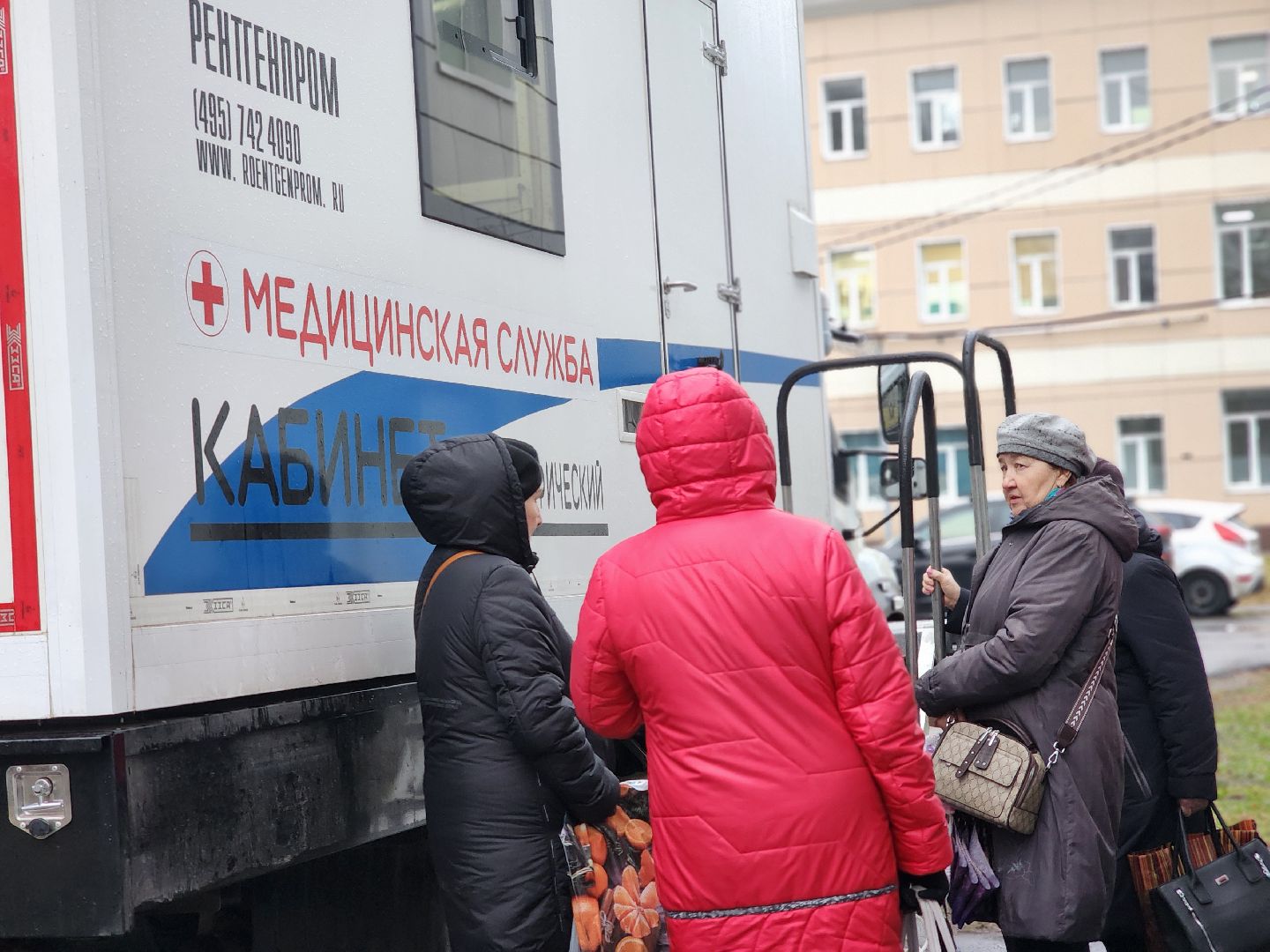 маммография, мобильный маммограф, городская поликлиника, старая купавна, богородский городский округ,