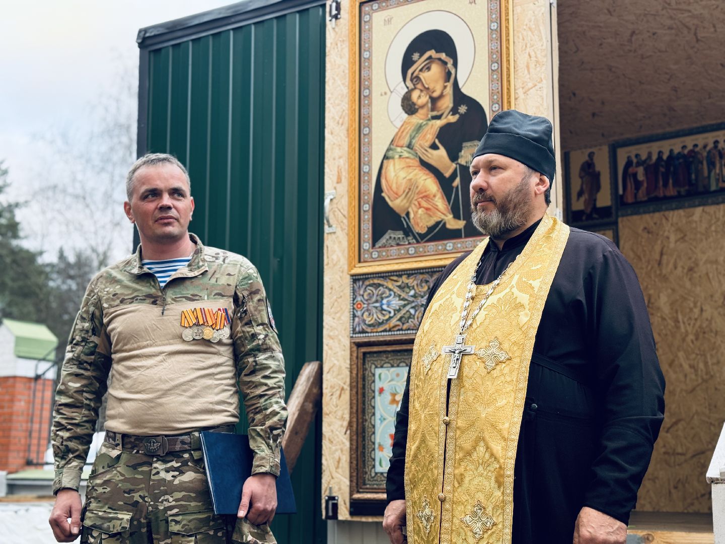 раменское, сво, мобильный храм, храм часовня,