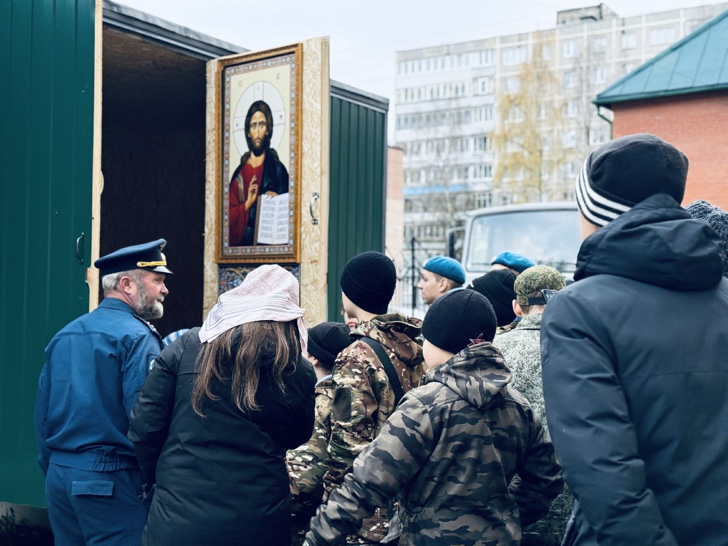 раменское, сво, мобильный храм, храм часовня,