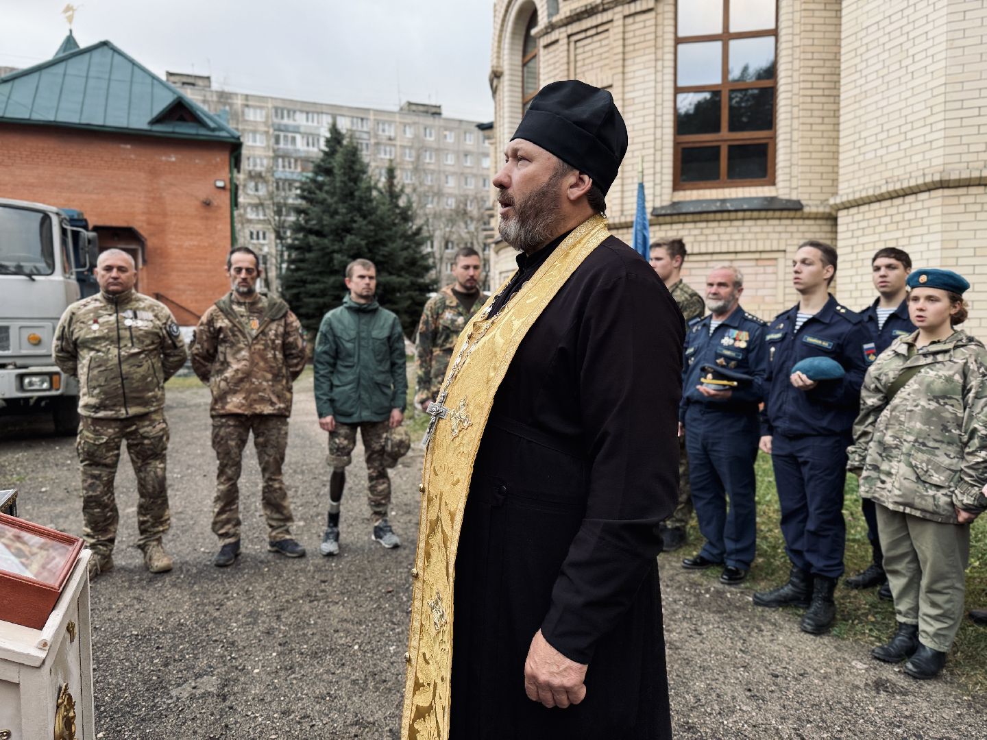 раменское, сво, мобильный храм, храм часовня,