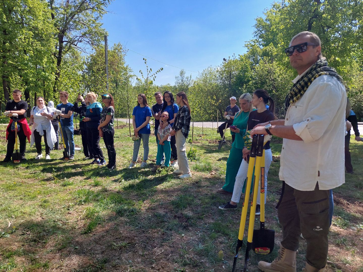 лес победы, жители, общество, акция, память