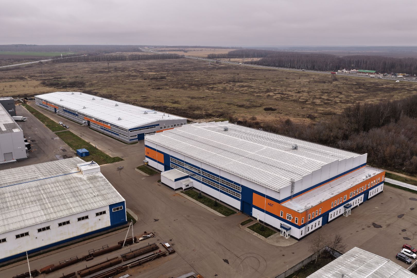 видео с коптера, завод импортозамещающего оборудования для ЖКХ, завод в коломне ,