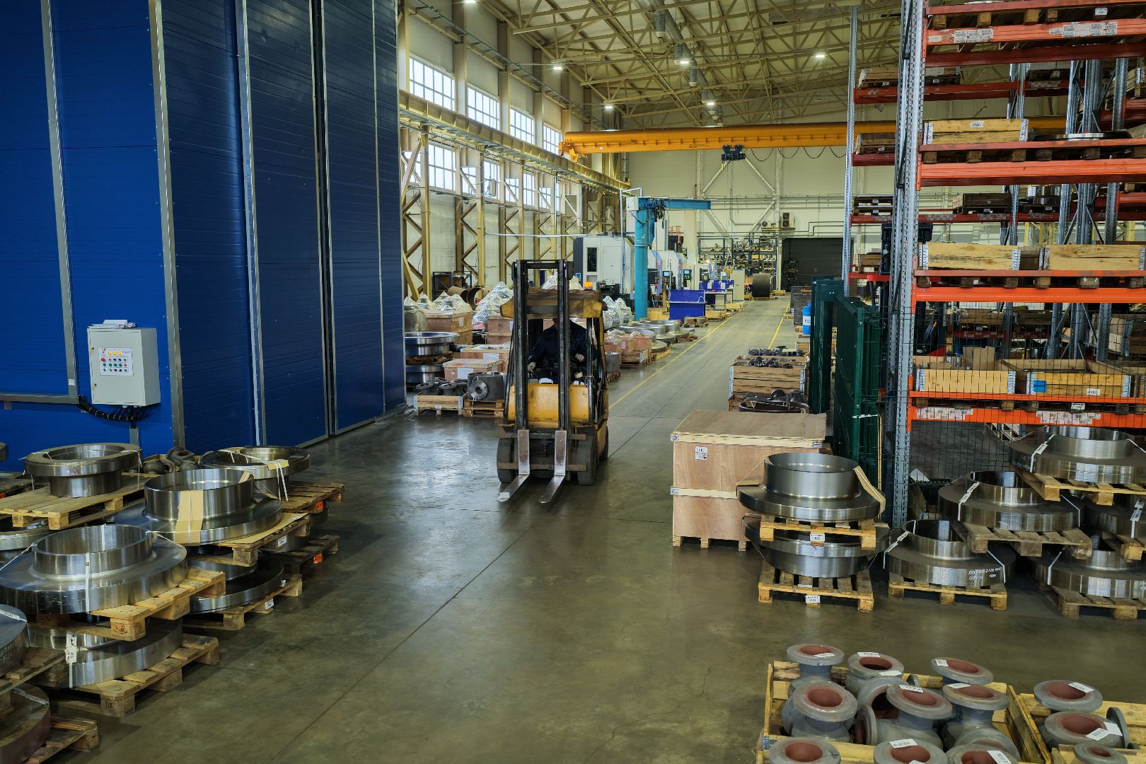 видео с коптера, завод импортозамещающего оборудования для ЖКХ, завод в коломне ,