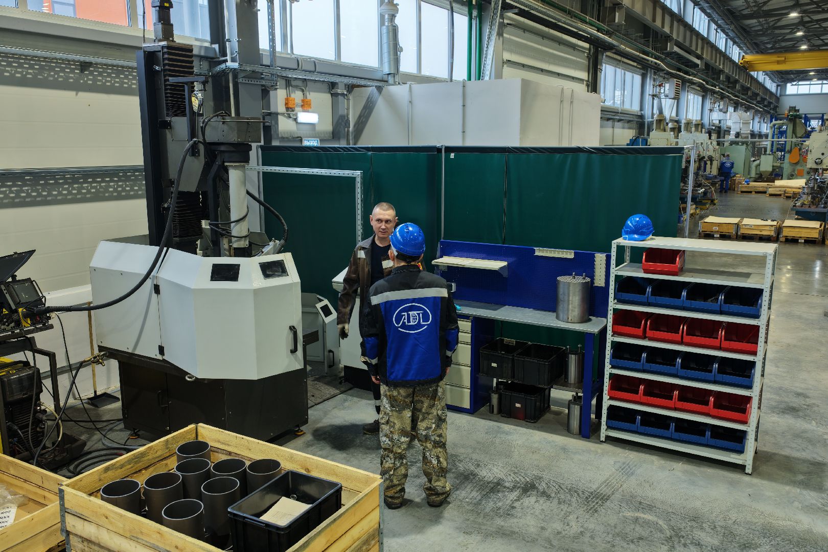 видео с коптера, завод импортозамещающего оборудования для ЖКХ, завод в коломне ,