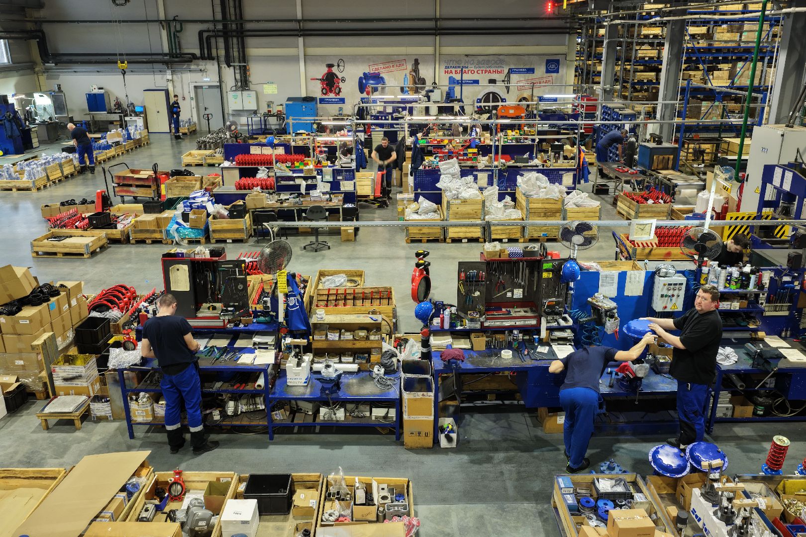 видео с коптера, завод импортозамещающего оборудования для ЖКХ, завод в коломне ,