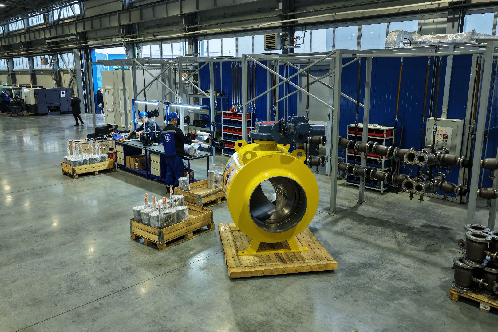 видео с коптера, завод импортозамещающего оборудования для ЖКХ, завод в коломне ,