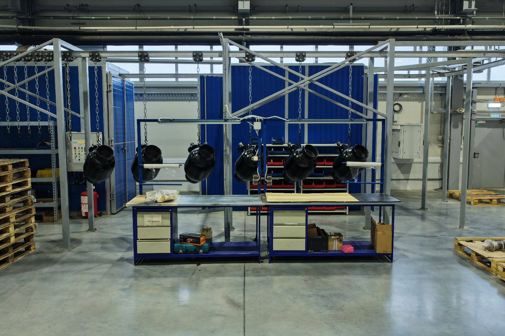 видео с коптера, завод импортозамещающего оборудования для ЖКХ, завод в коломне ,