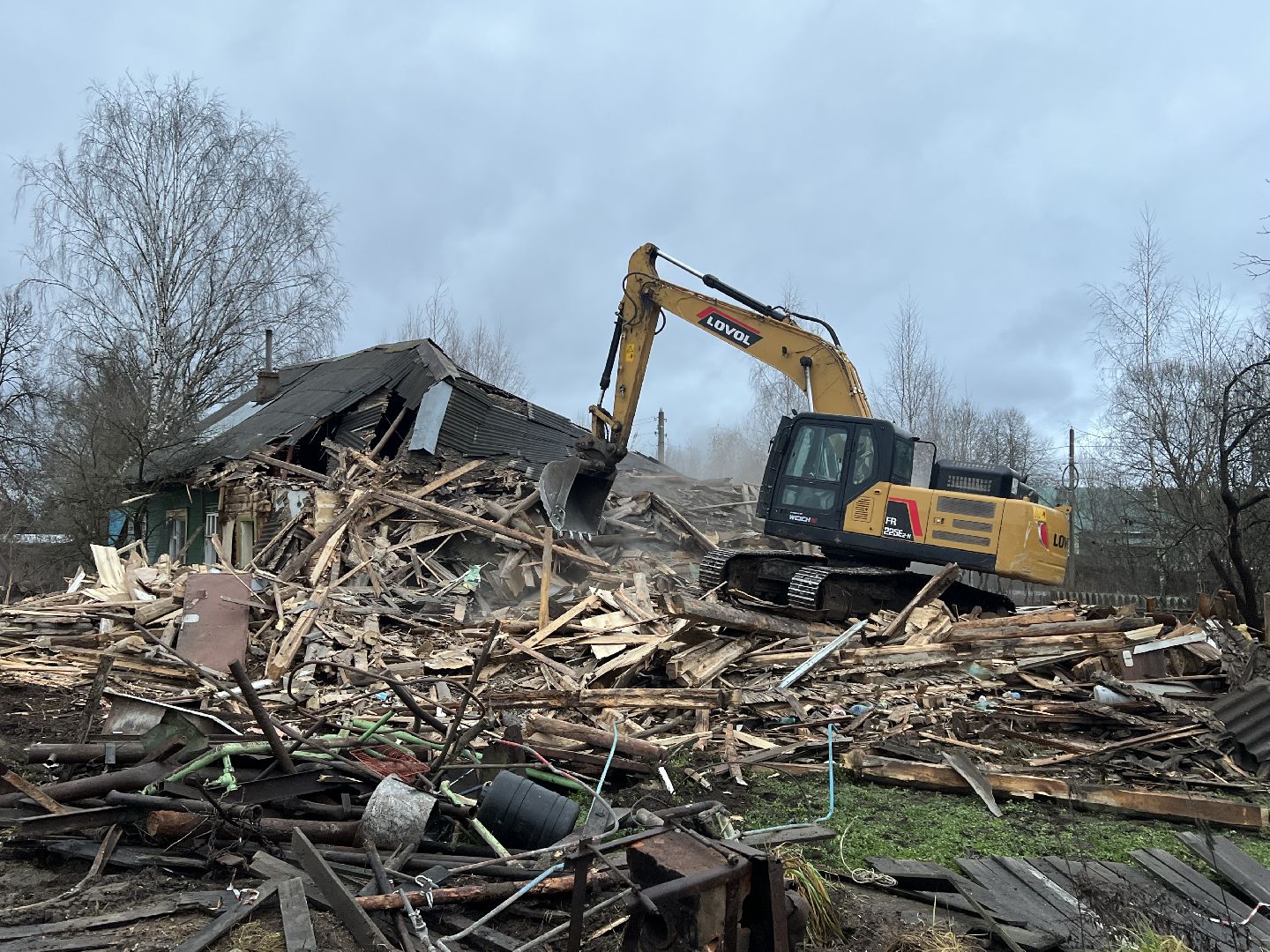 Вербилки , аварийное жилье, снос аварийного жилья,