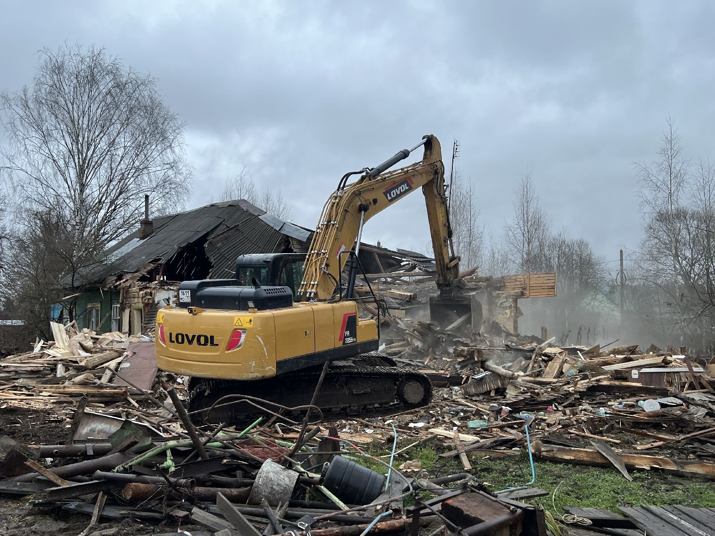 Вербилки , аварийное жилье, снос аварийного жилья,