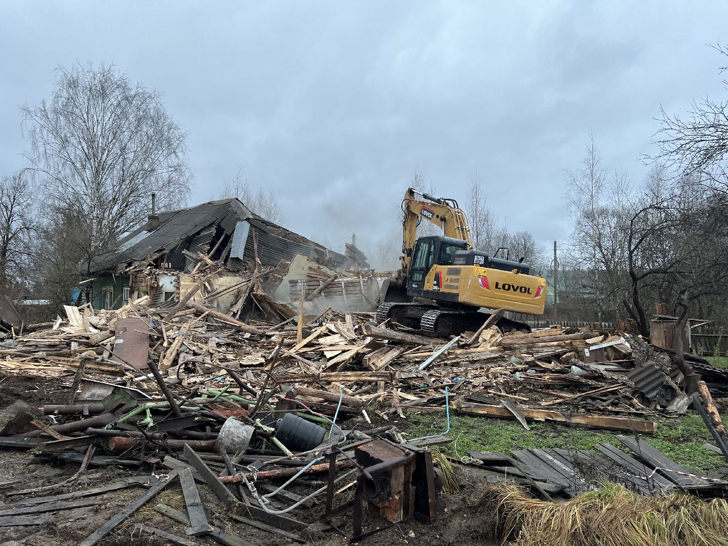 Вербилки , аварийное жилье, снос аварийного жилья,