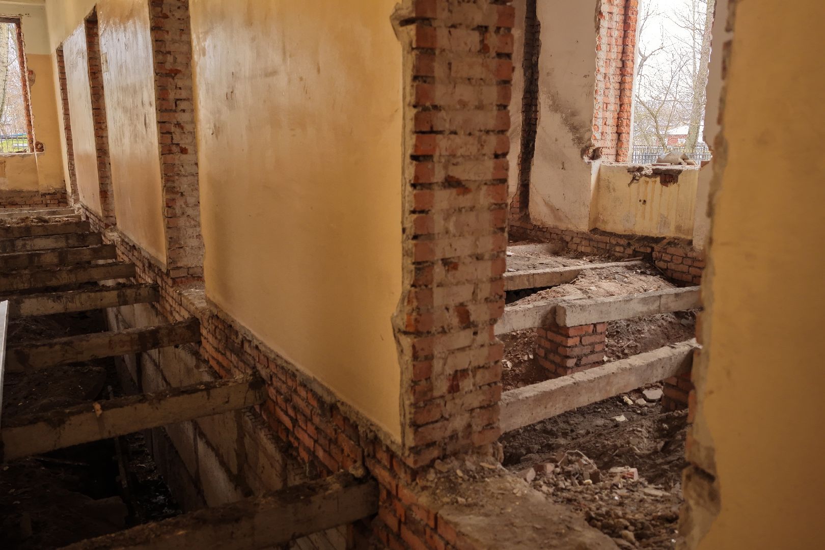 видео с коптера, музыкальная школа коломна, капремонт музыкальной школы,