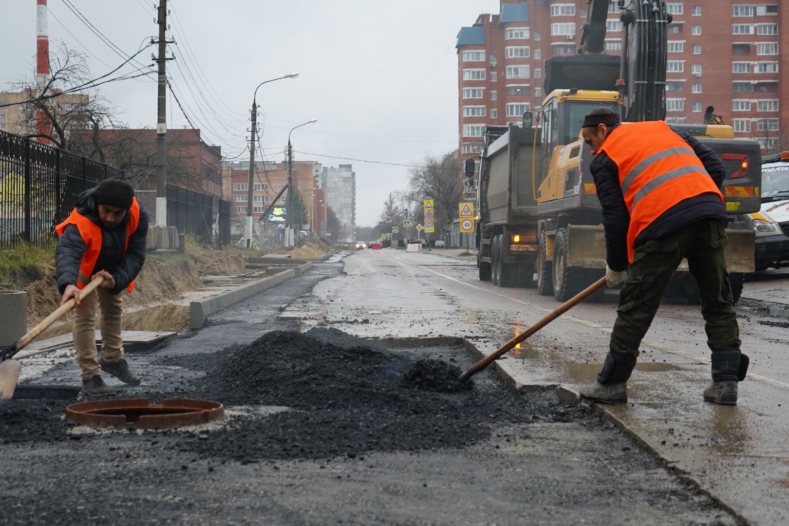 ступино, ул Горького, ремонт,