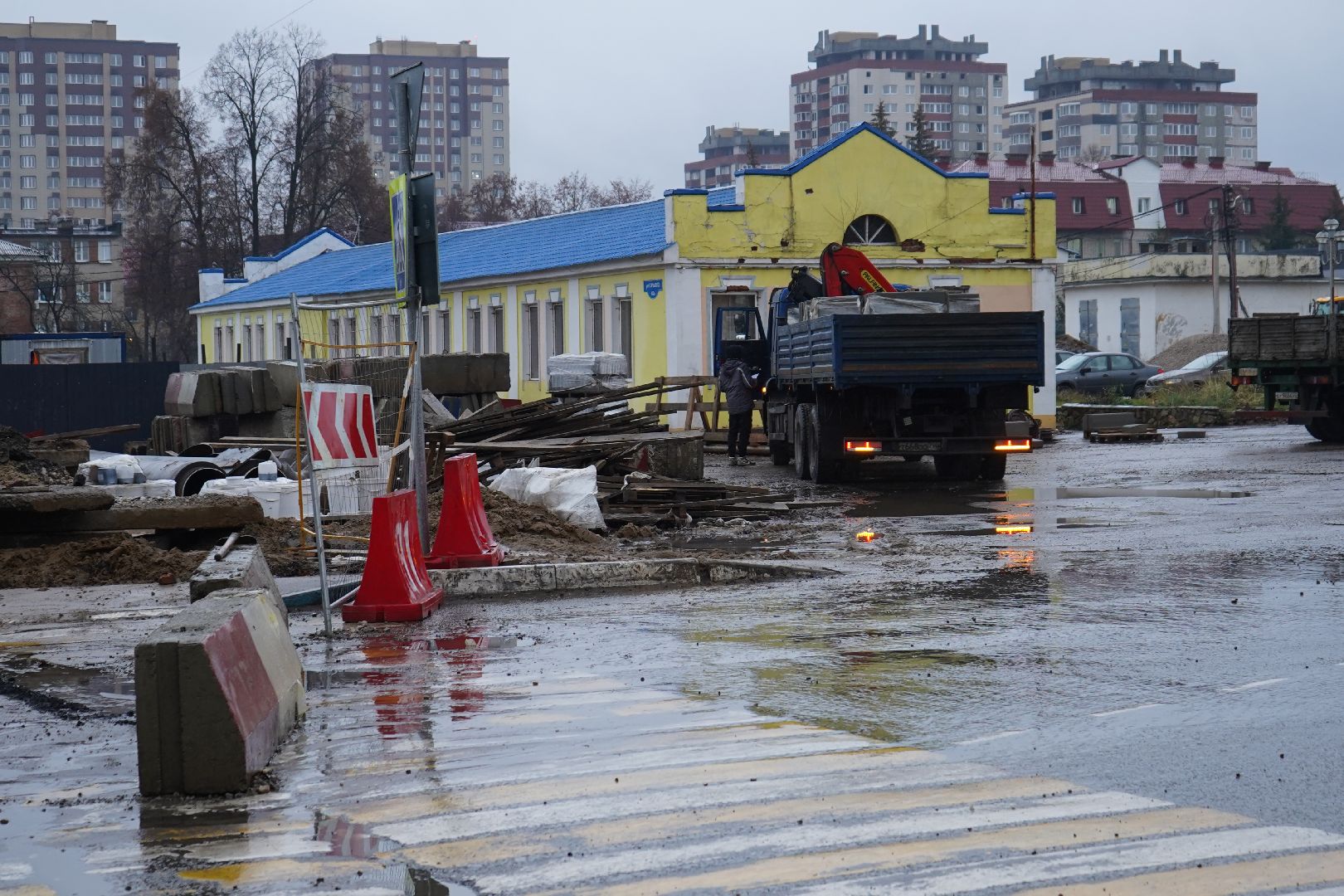 ступино, ул Горького, ремонт,