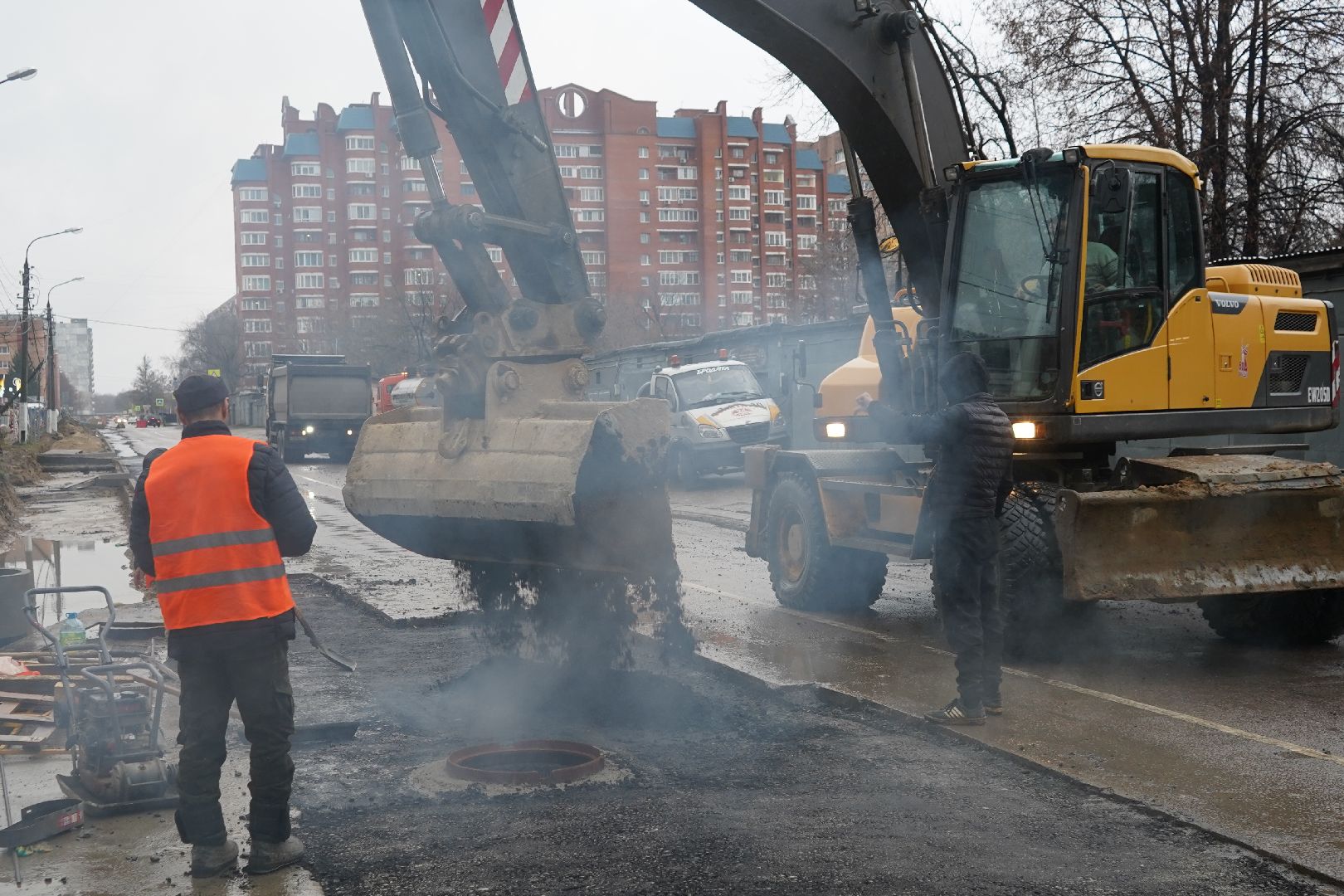 ступино, ул Горького, ремонт,