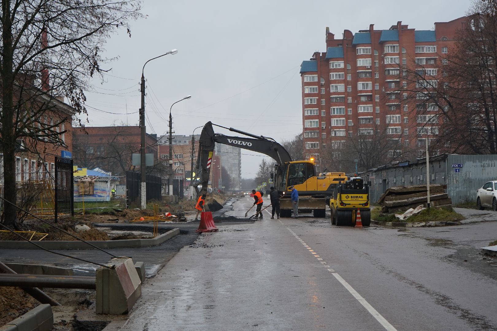 ступино, ул Горького, ремонт,