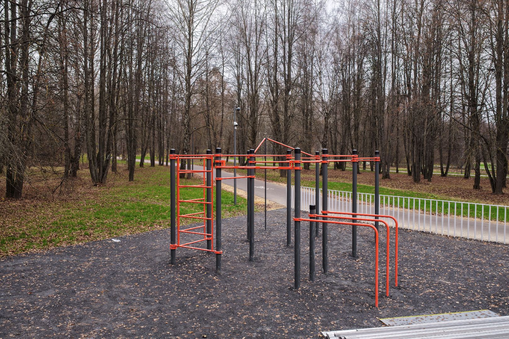 видео с коптера, парк 50-летия Октября в коломне, благоустройство коломна,