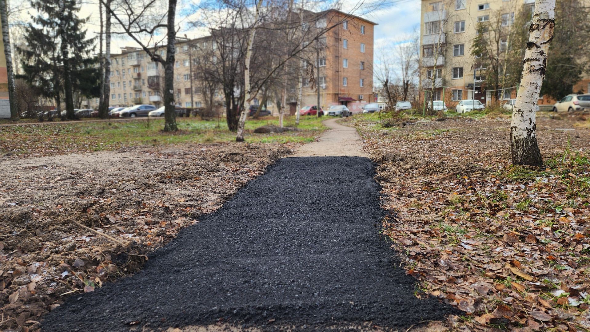 клин, улица менделеева, асфальт, дороги,