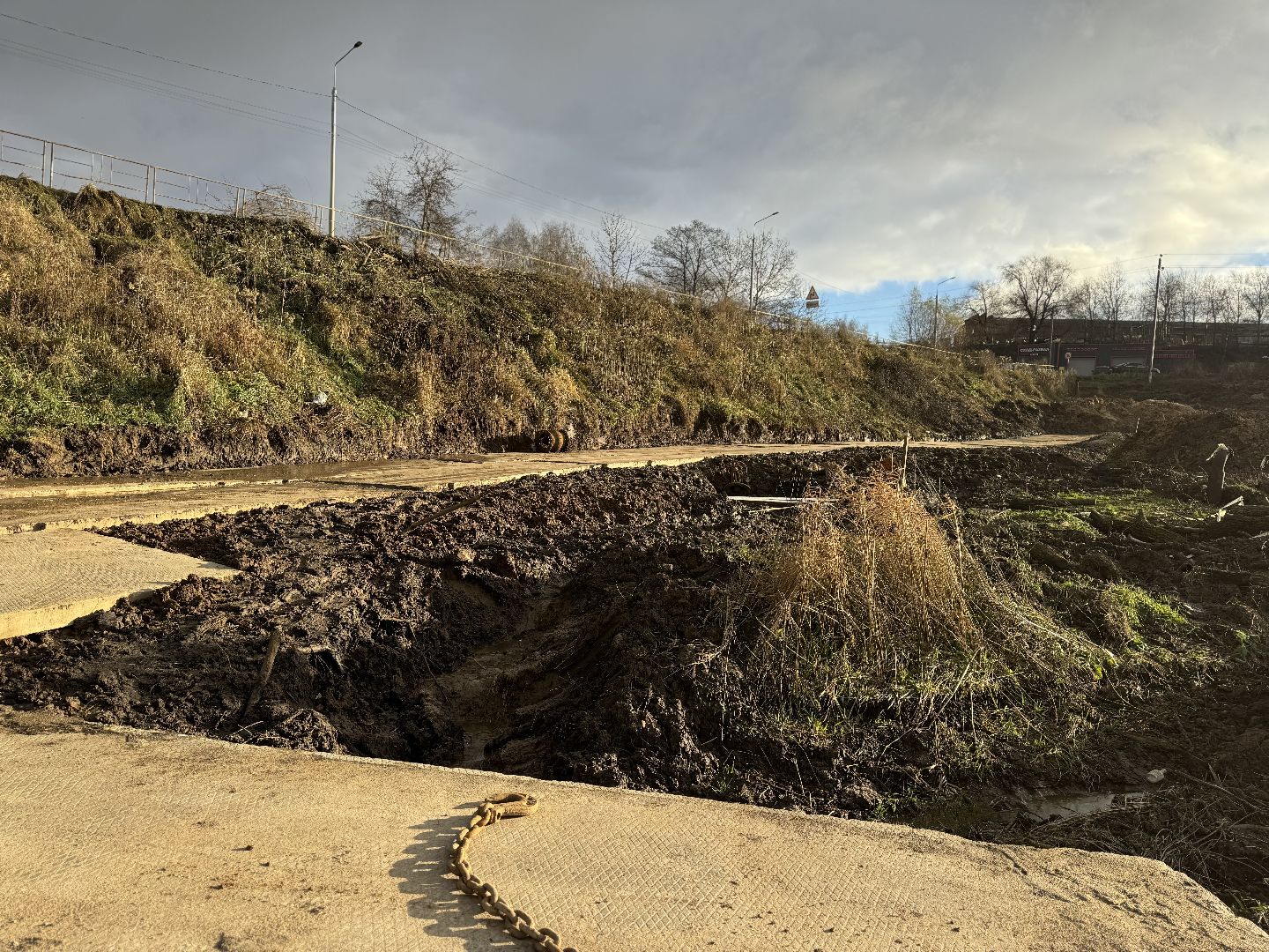 строительство дороги, ленинский городской округ, каширское шоссе,