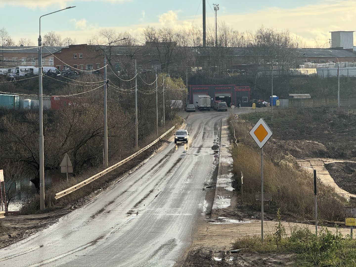 строительство дороги, ленинский городской округ, каширское шоссе,