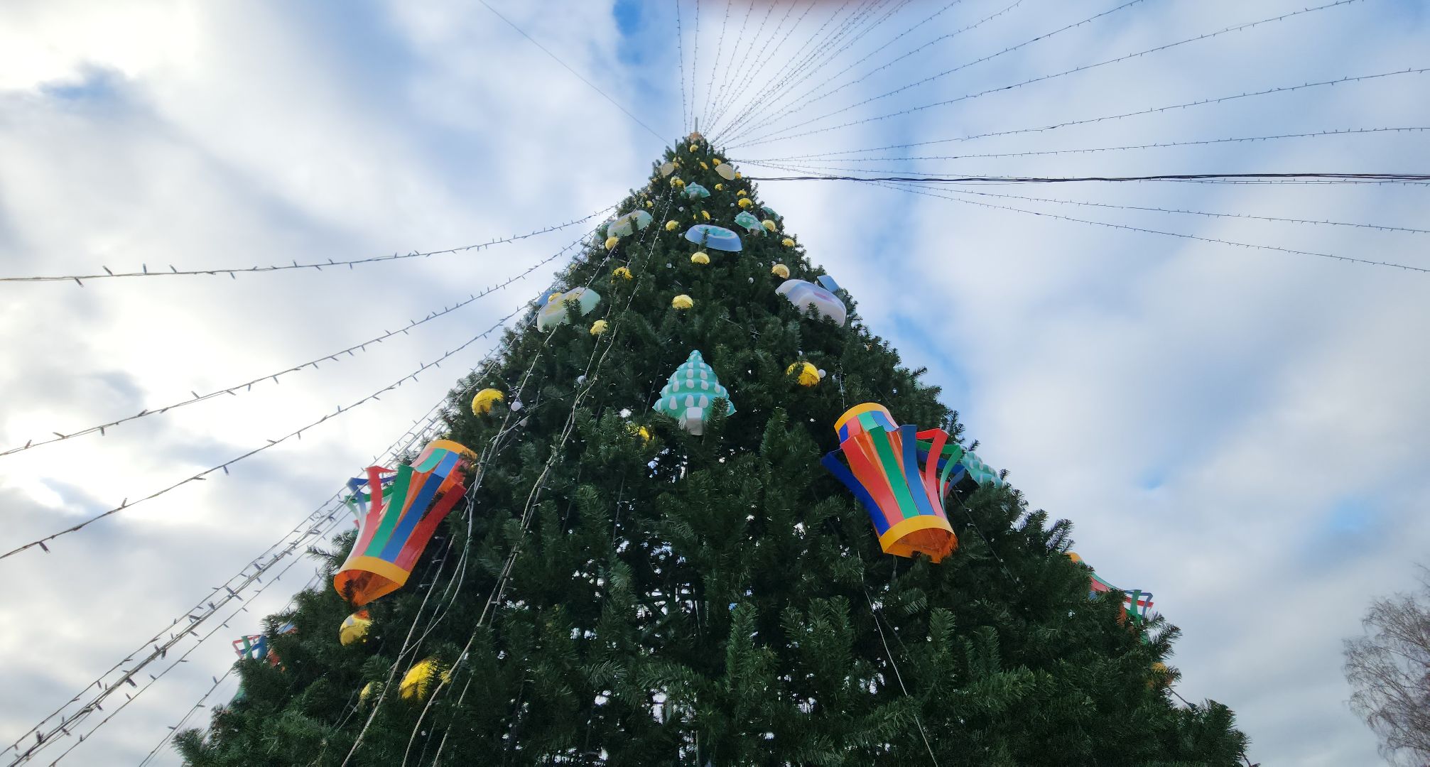 дк подмосковье, красногорск, ёлка, украшение  к новому году, новый год,