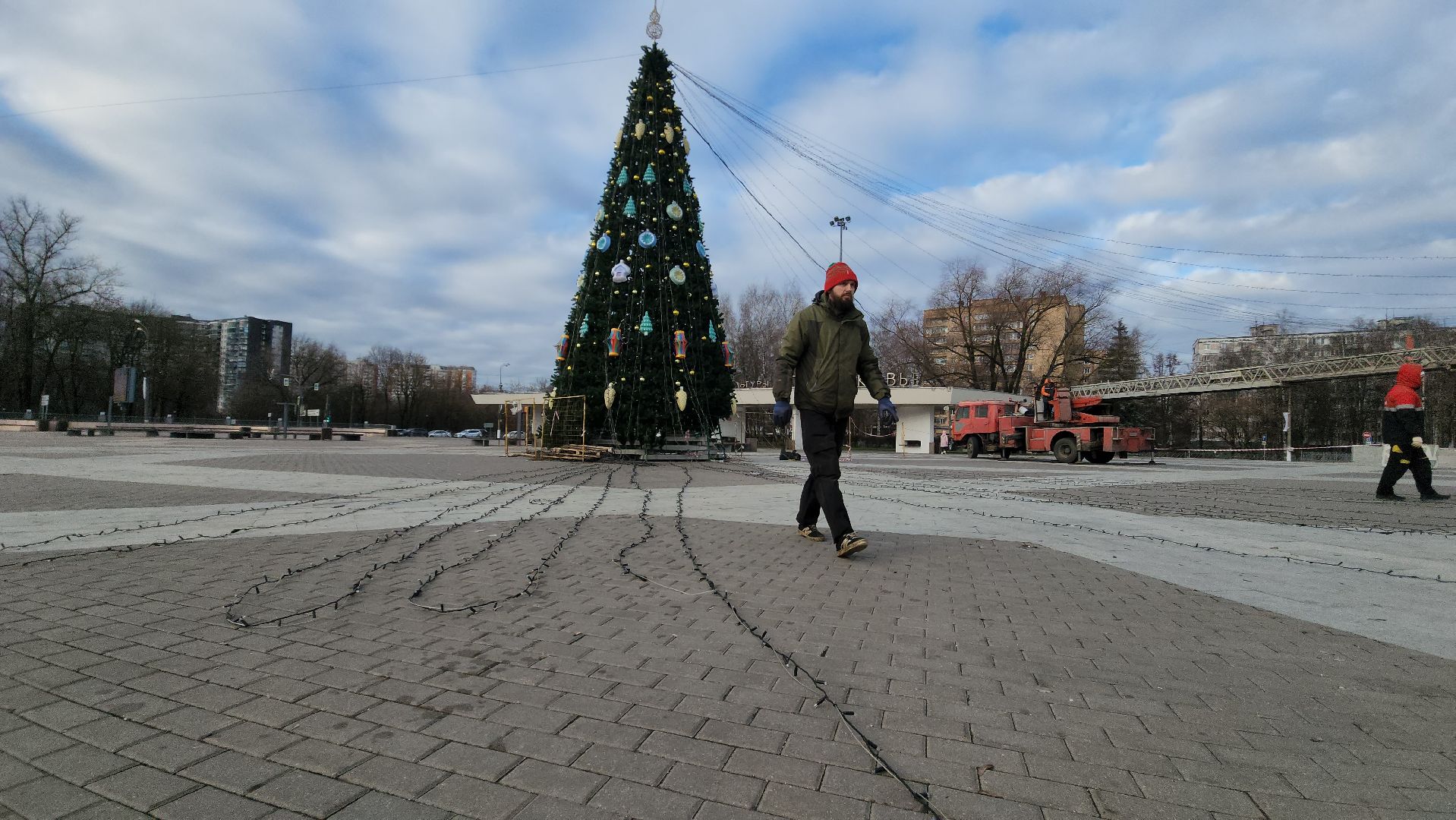 дк подмосковье, красногорск, ёлка, украшение  к новому году, новый год,