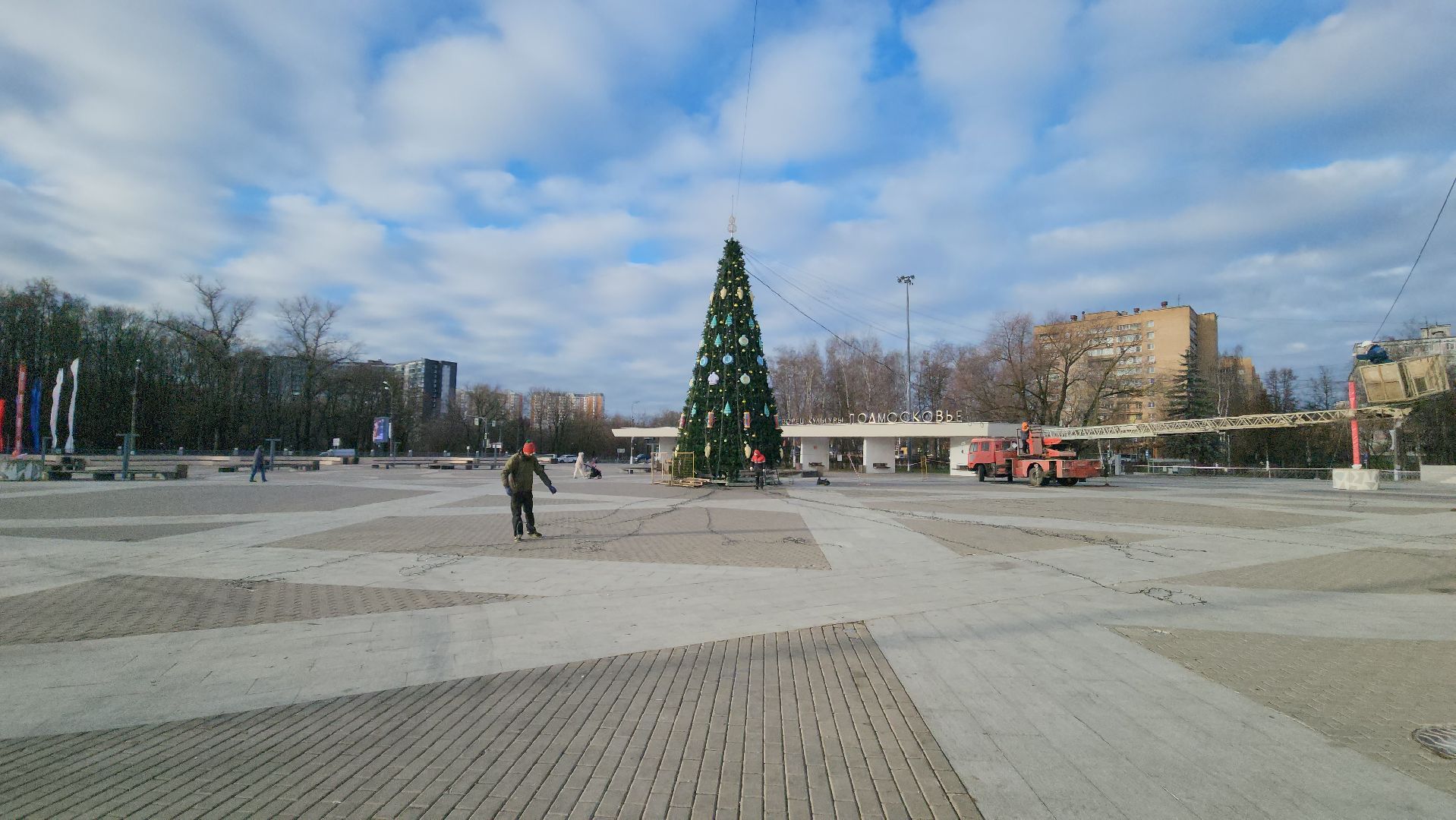 дк подмосковье, красногорск, ёлка, украшение  к новому году, новый год,