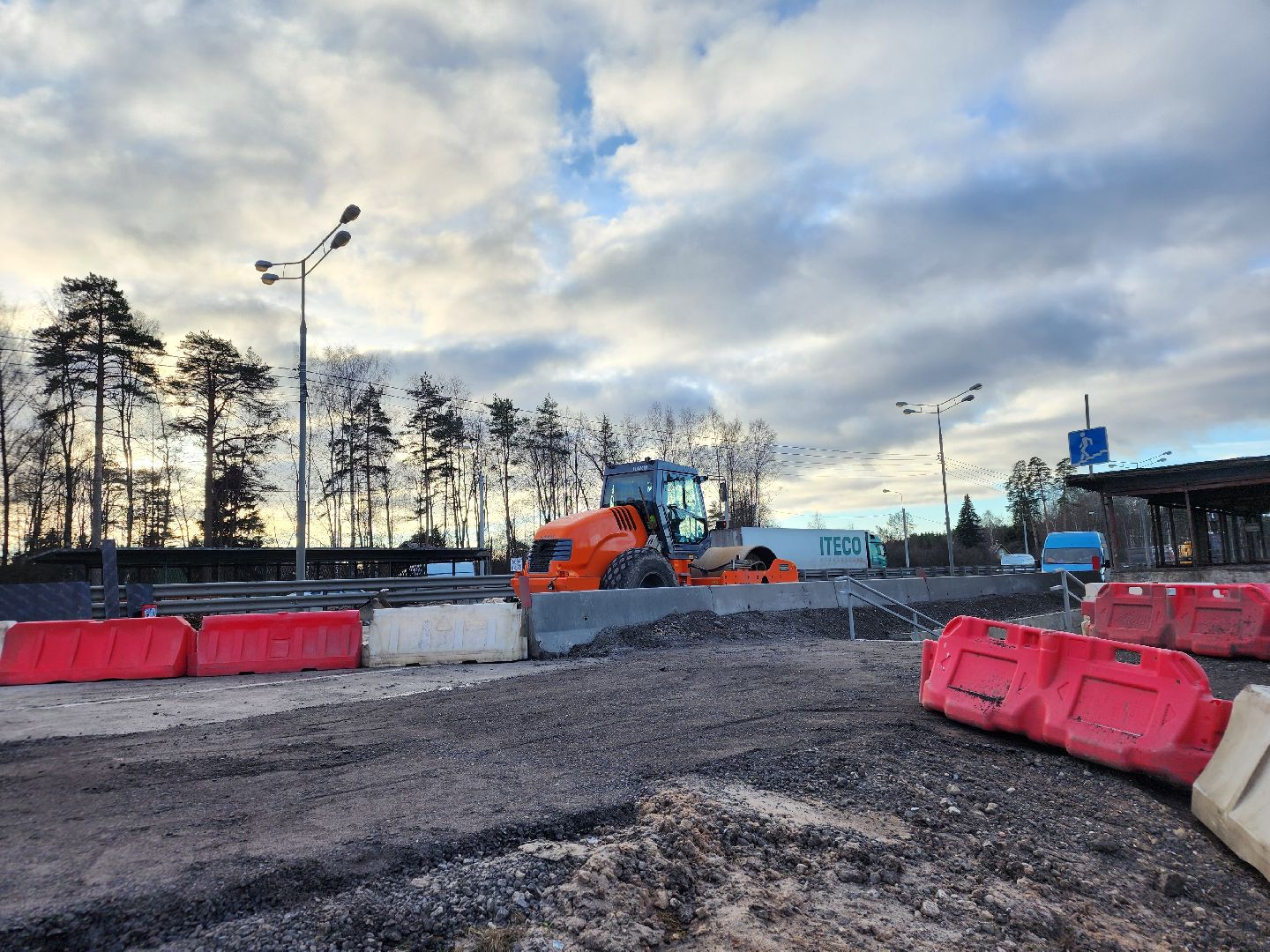 реконструкция м-8, лесной, пушкинский городской округ, строительство  дорог, ярославское шоссе, м-8 холмогоры, расширение м-8,кощейково,подземный переход,остановка общественного транспорта,