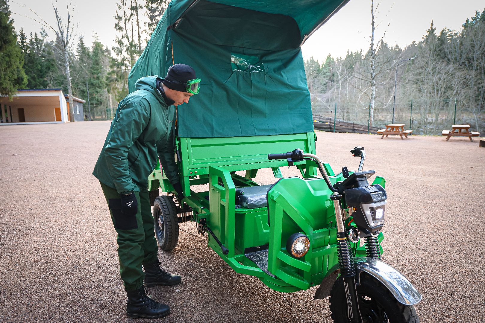 клин, общество, благоустройство, парки, новая техника, чистота и порядок,