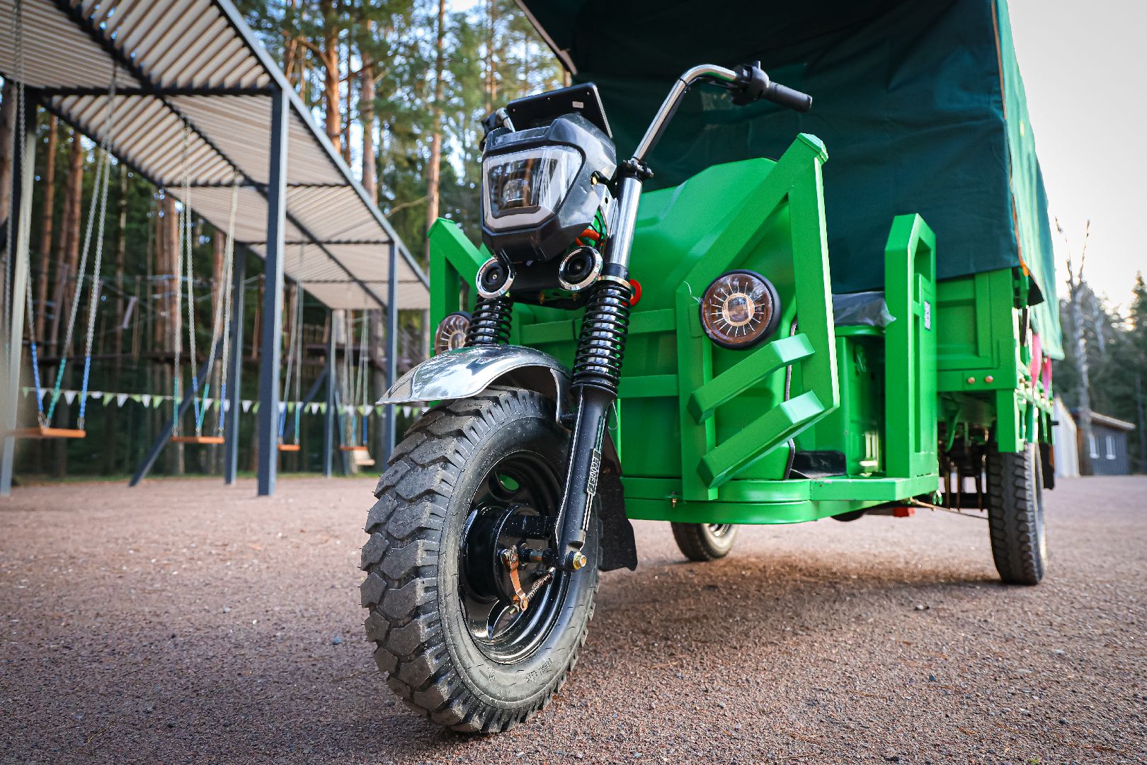 клин, общество, благоустройство, парки, новая техника, чистота и порядок,