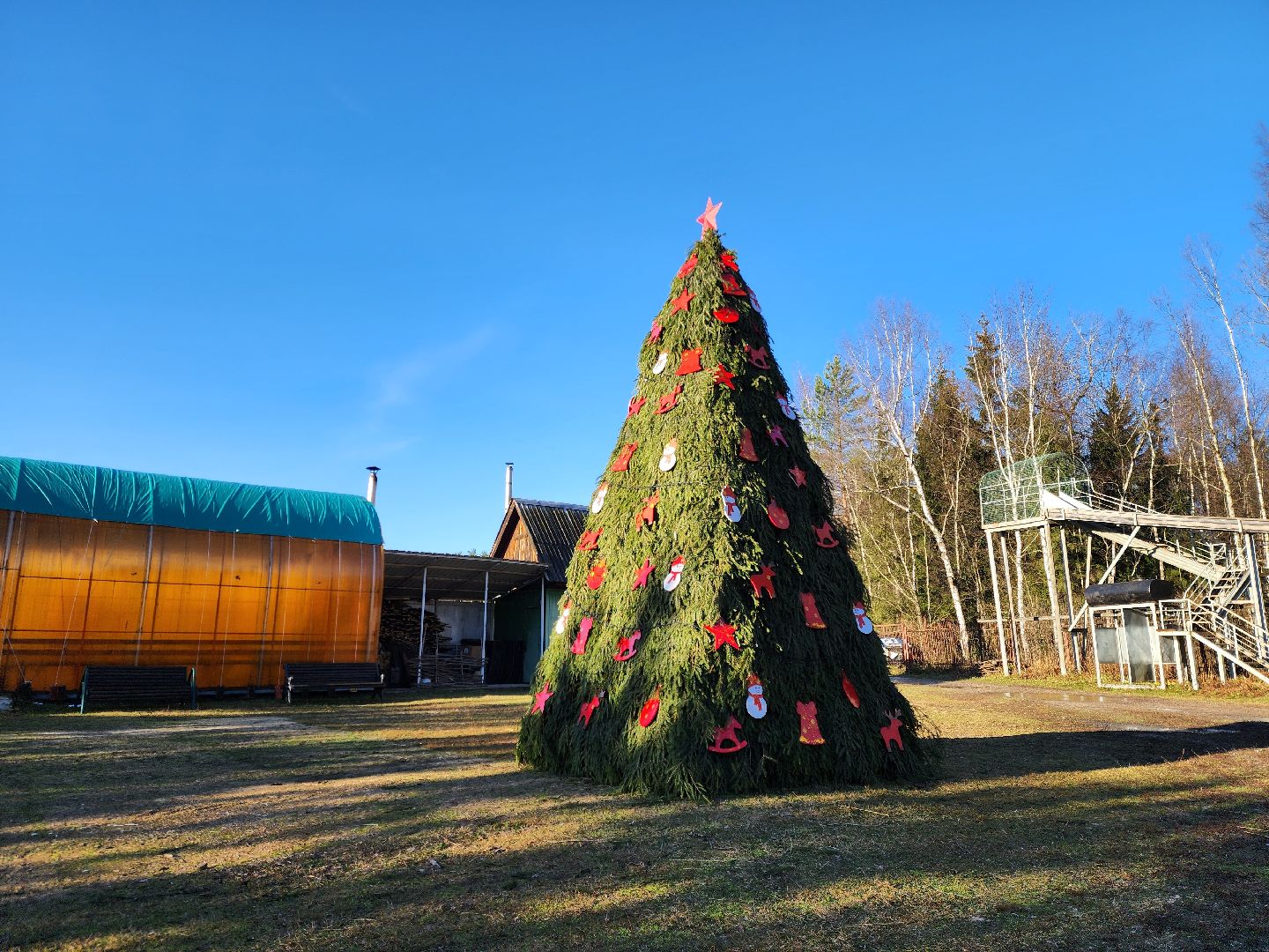 ногинск, мамонтово, новый год, дед мороз, резиденция деда мороза , письма деду морозу, дети,