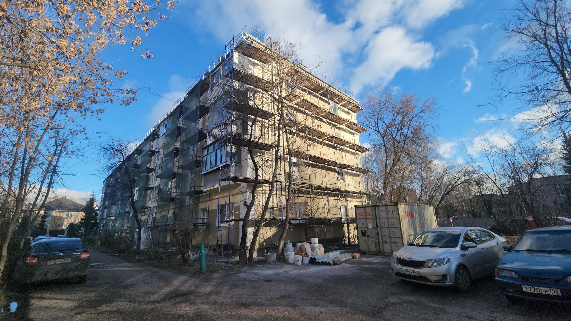 королёв, обновление фасада, Болшево,