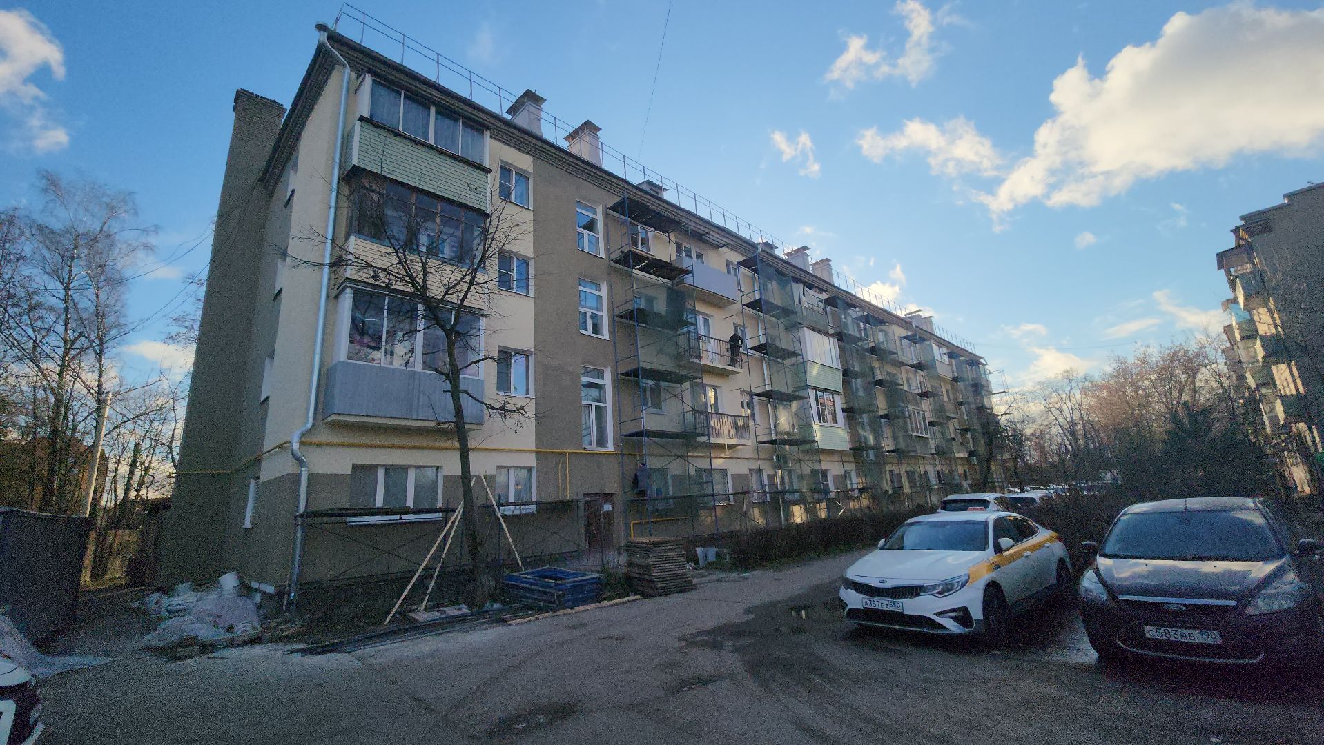 королёв, обновление фасада, Болшево,