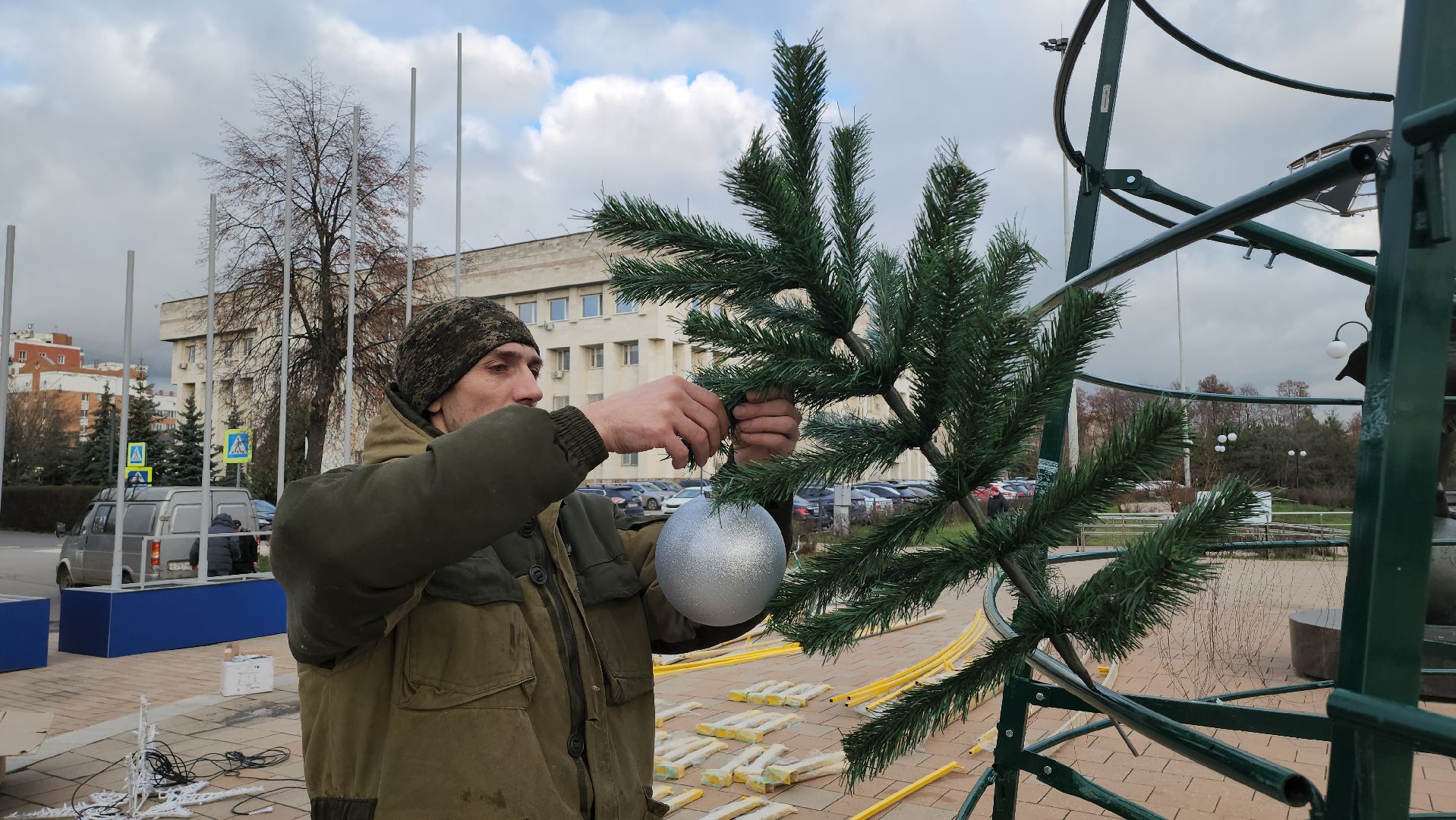 Люберцы, новогодняя елка, жкх,