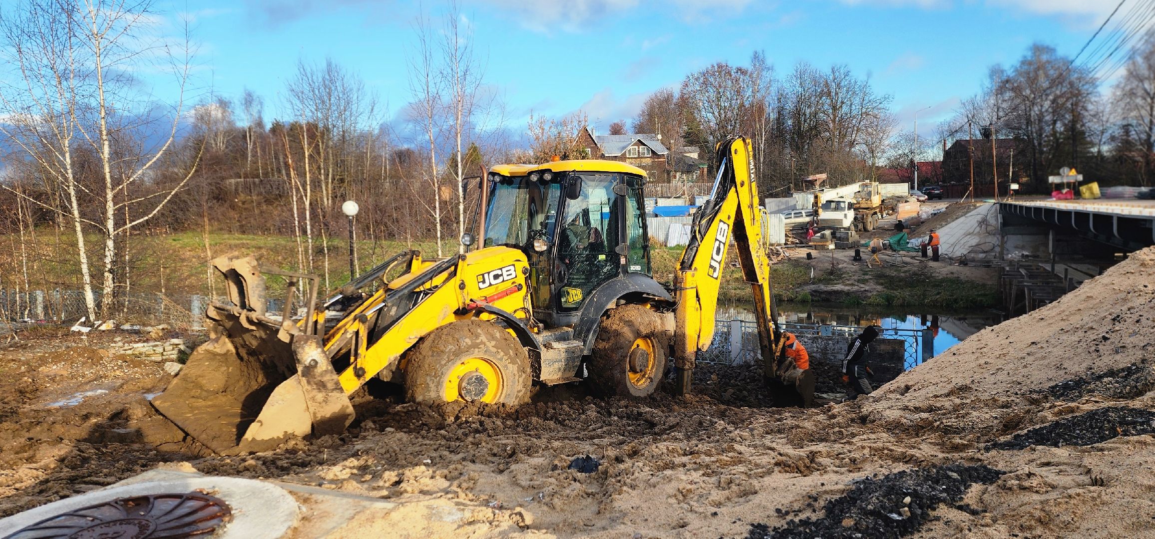 Химки, Строительство , Благоустройство , Мосты,
