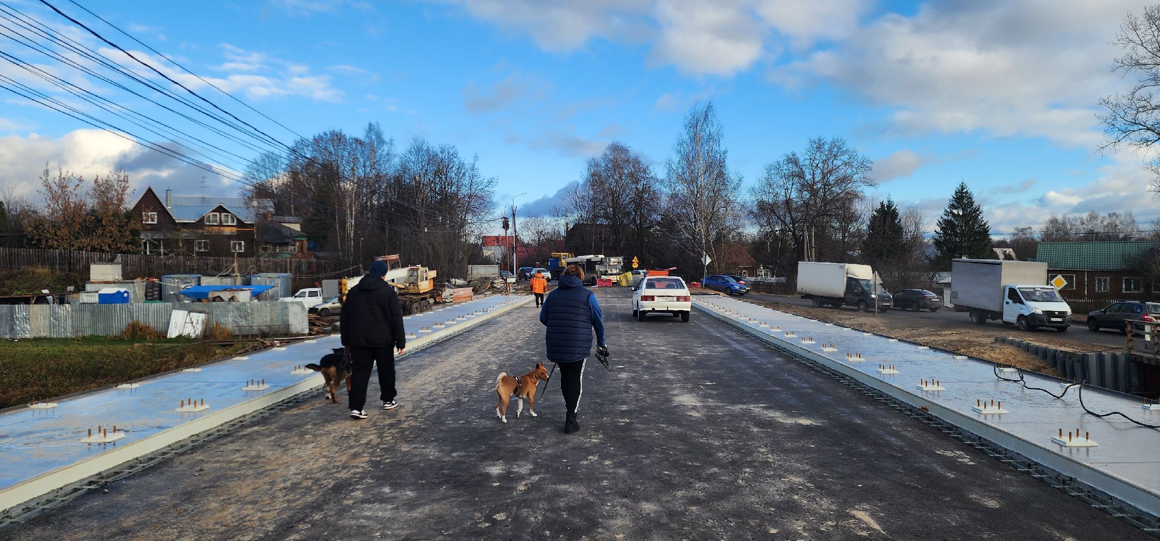 Химки, Строительство , Благоустройство , Мосты,